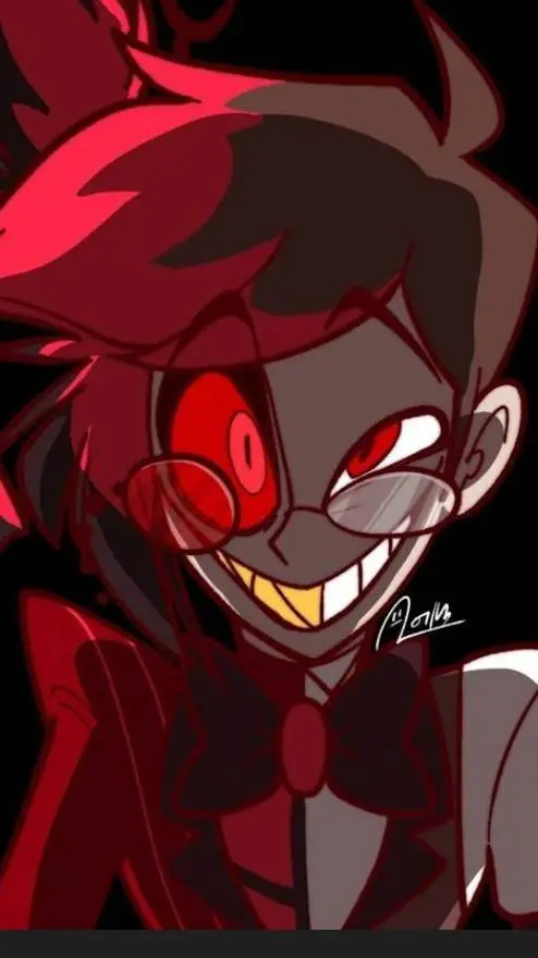 ai character: Alastor🤓🗿🍷✨ background