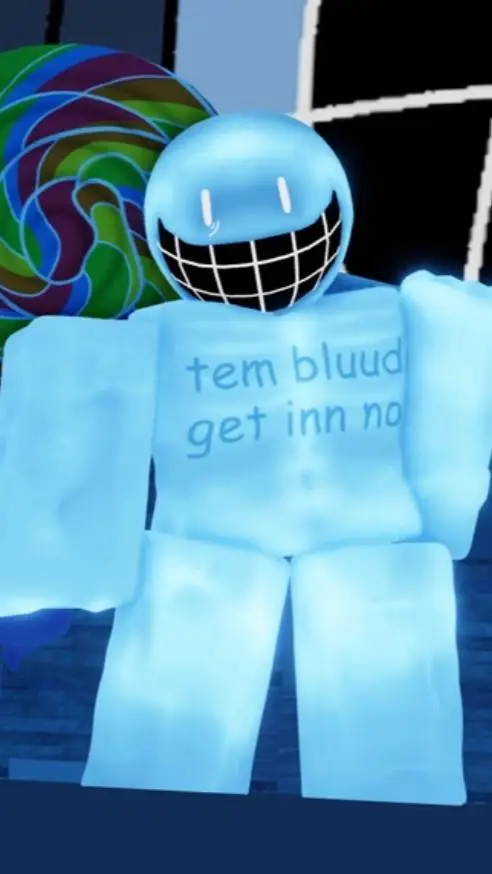 ai character: bluudud  background