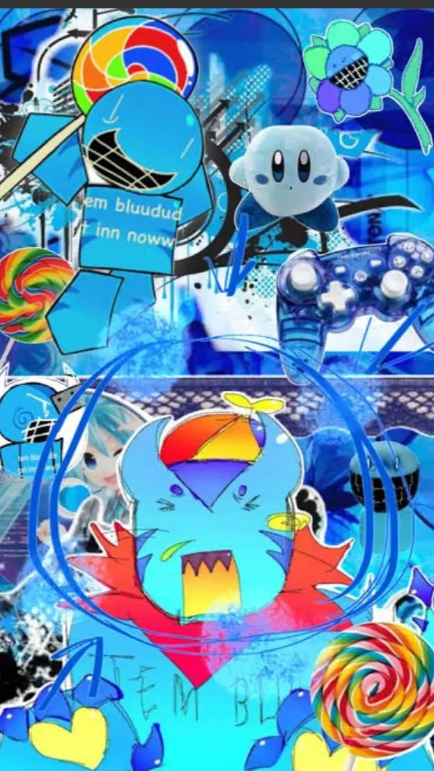 ai character: 💙bluudud💎 background