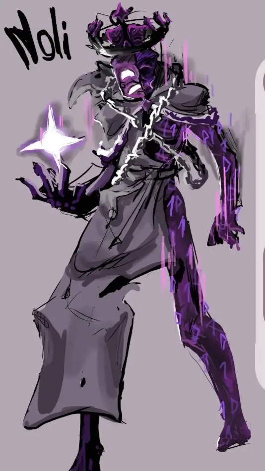 ai character: noil background