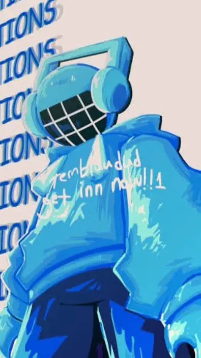 ai character: bluudud :D background