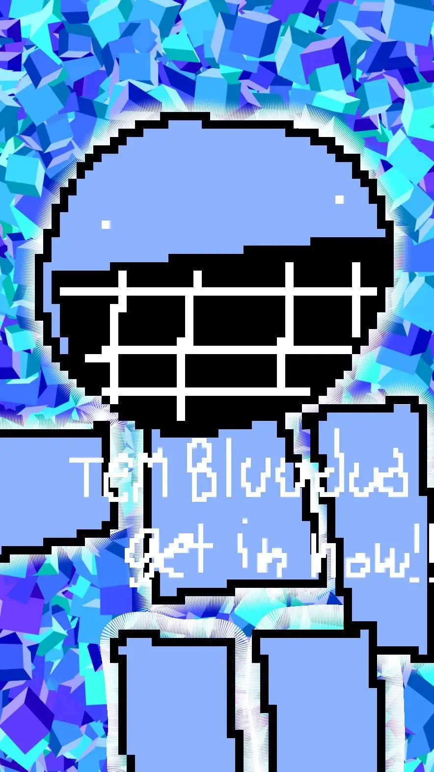 ai character: 🩵BLUUDUD🩵 background