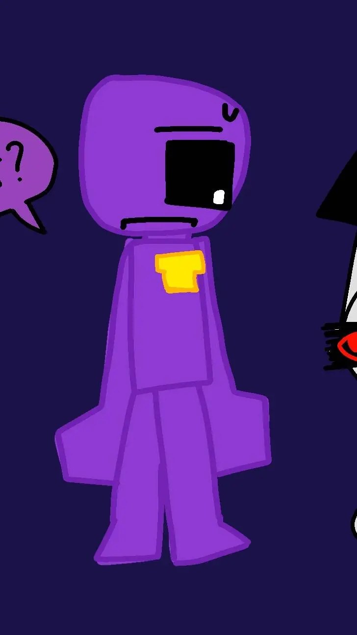 ai character: ★purrple guy★ background