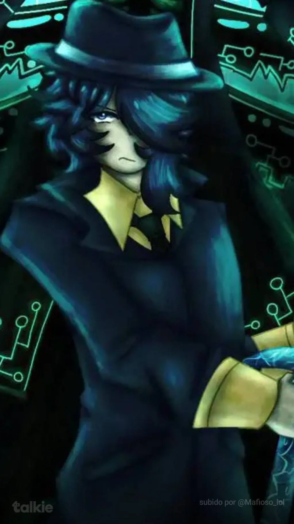 ai character: the guíde  background