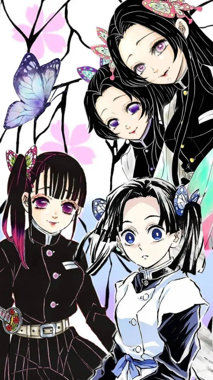 ai character: 🦋Butterfly sister🦋 background