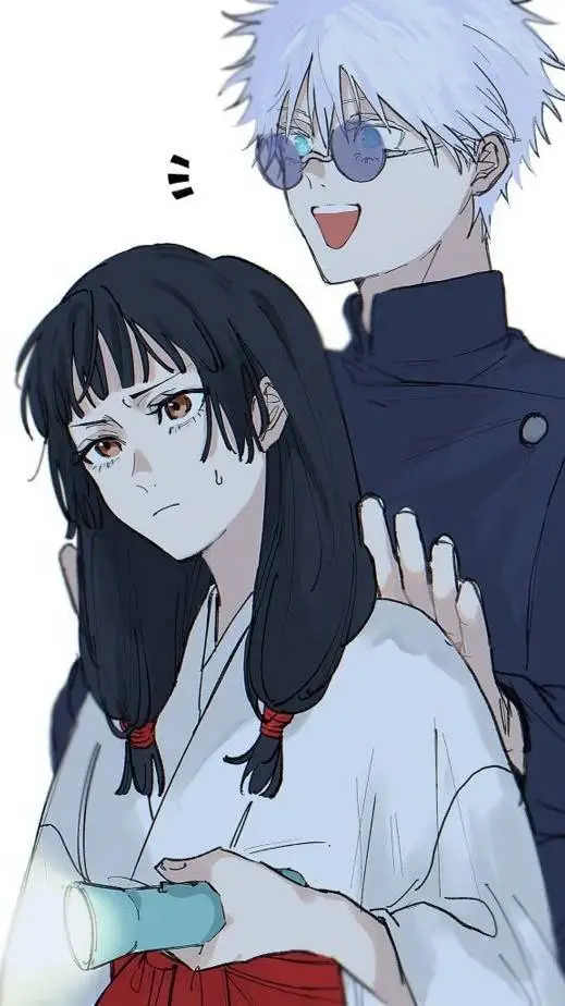 ai character: Utahime x Gojo background