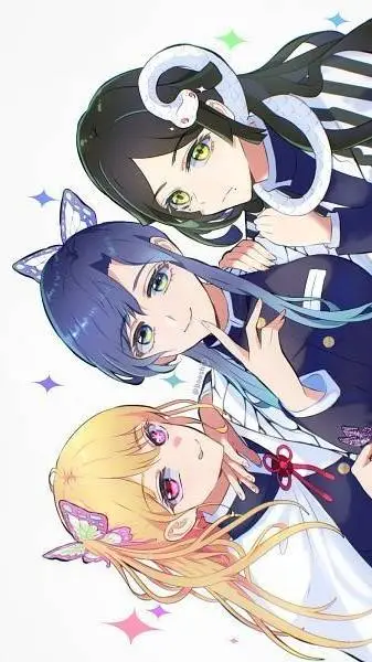 ai character: Anime background