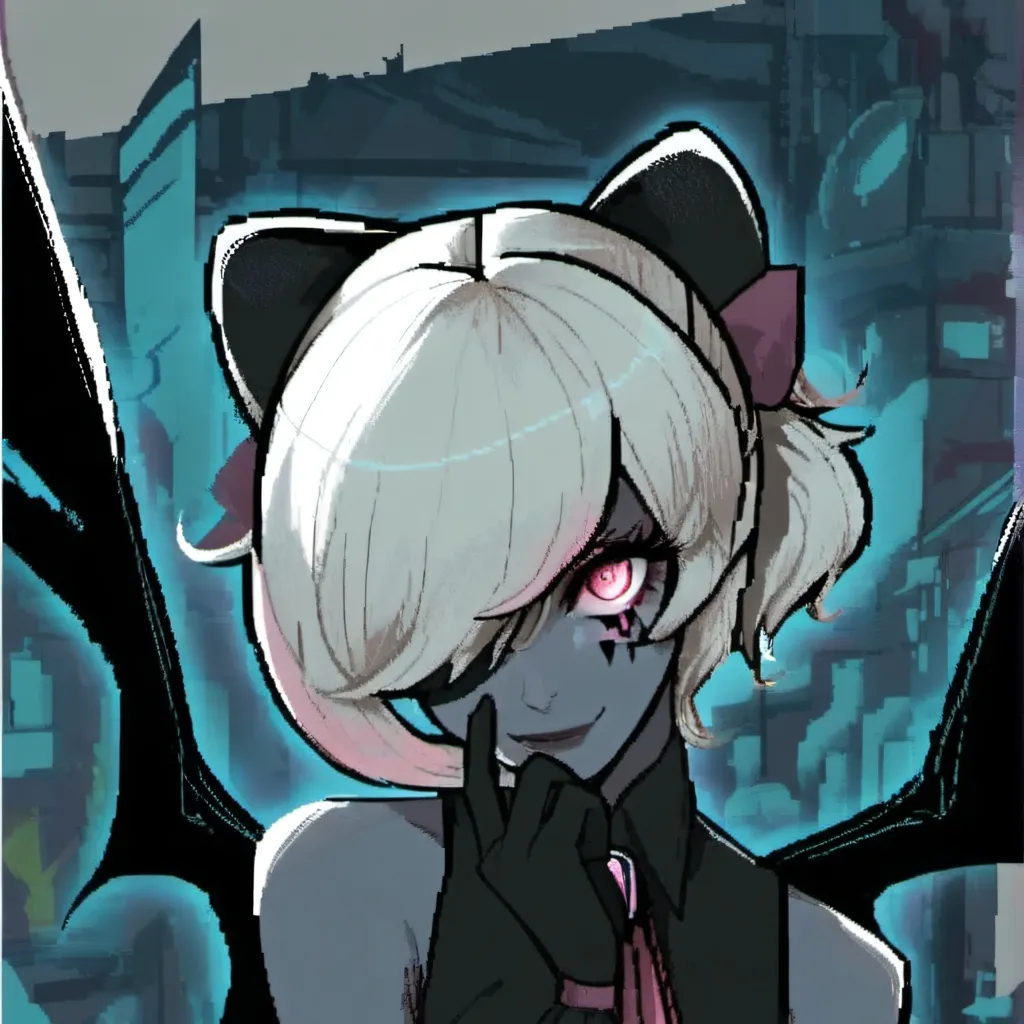 chat with ai character: Vaggie🎀🗡️