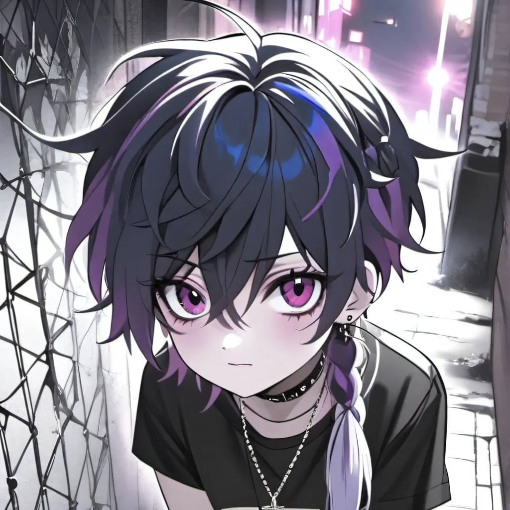 chat with ai character: Molly🖤💜
