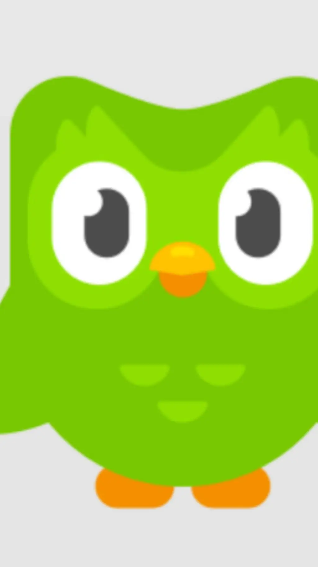ai character: Duolingo🦉💚 background