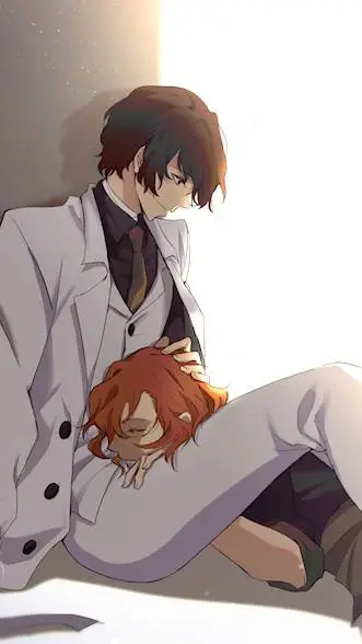 ai character: soukoku dead apple background