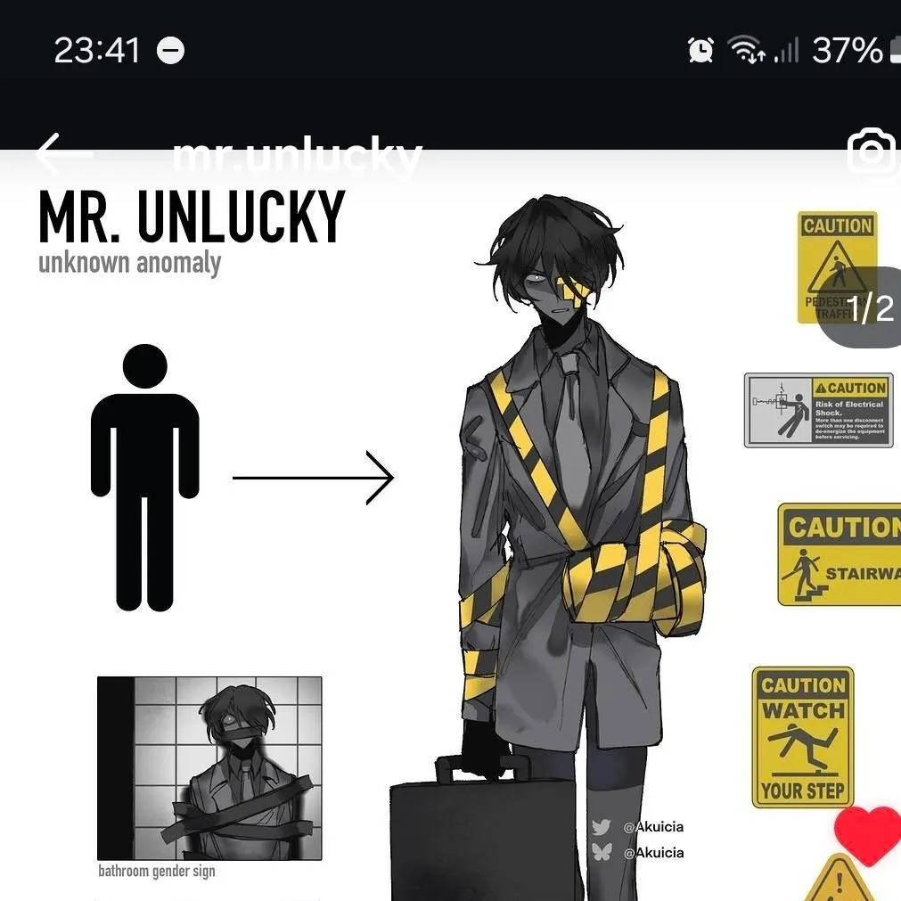chat with ai character: mr.unlucky