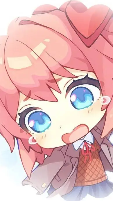 ai character: wrecked - ddlc background