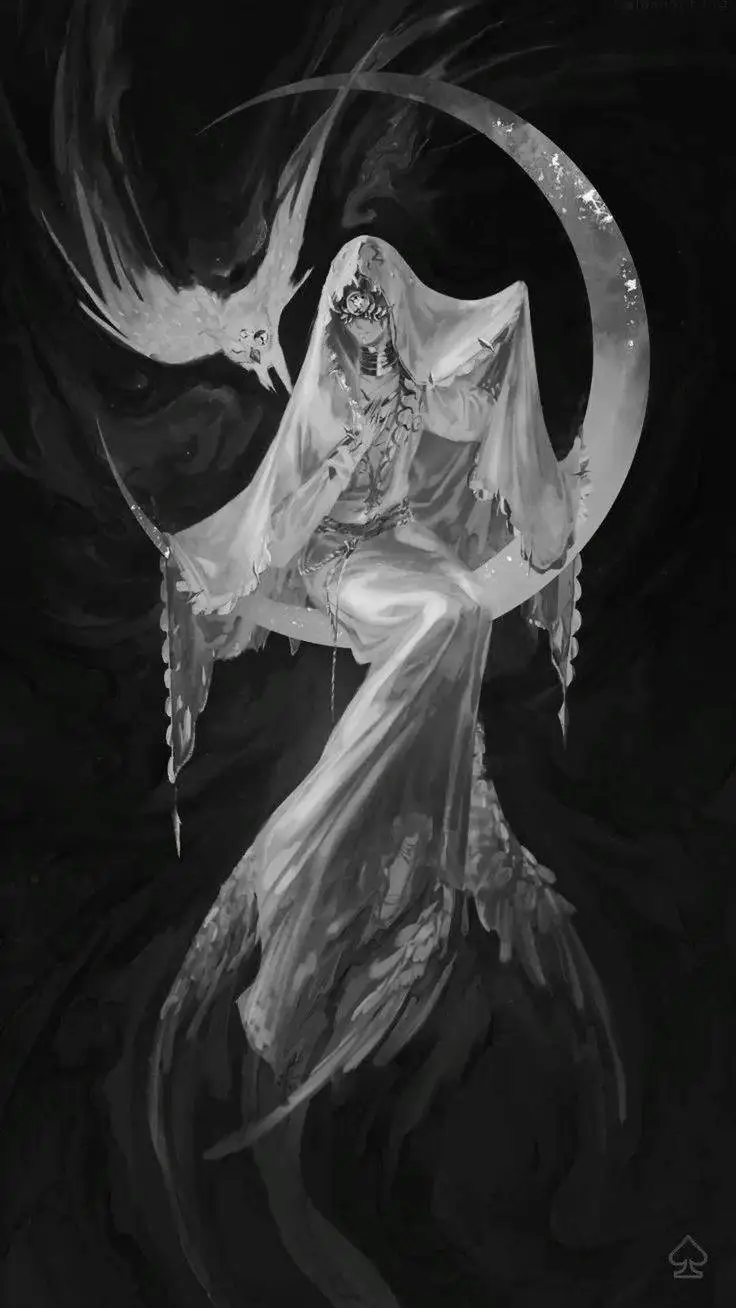 ai character: fallen angel background