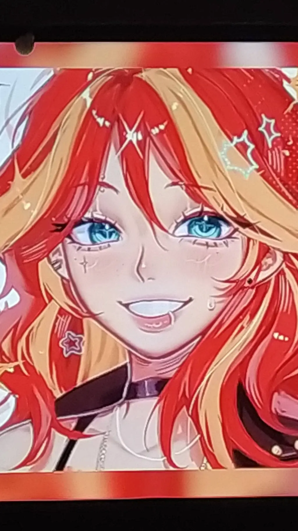 ai character: sunset shimer✨ background