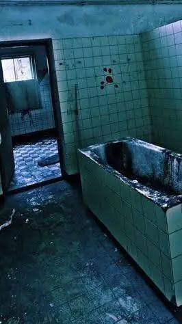 ai character: horror house background