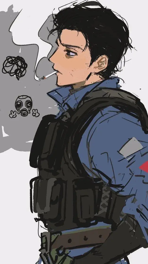 ai character: officer Sam background