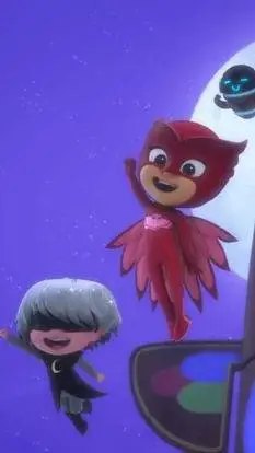 ai character: pj masks school background