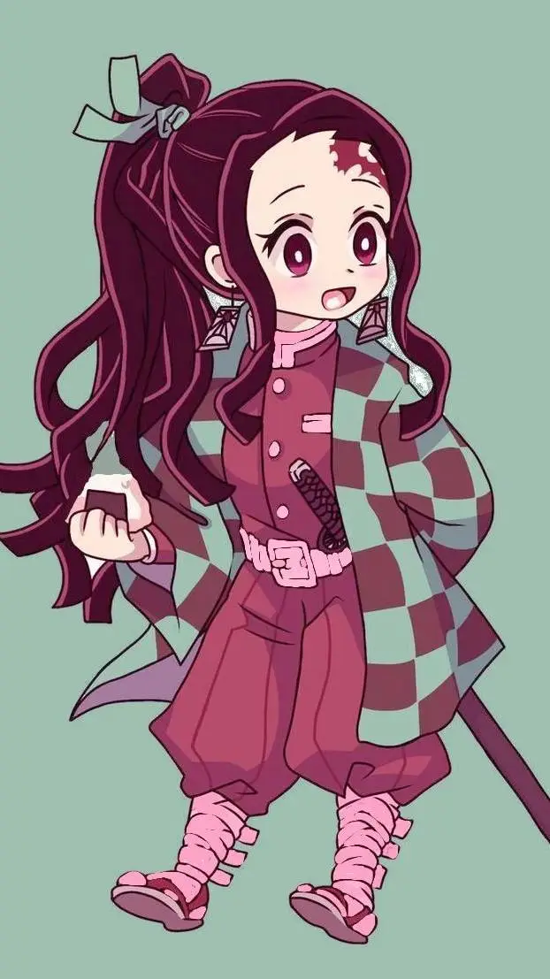 ai character: HERMANA DE TANJIRO background