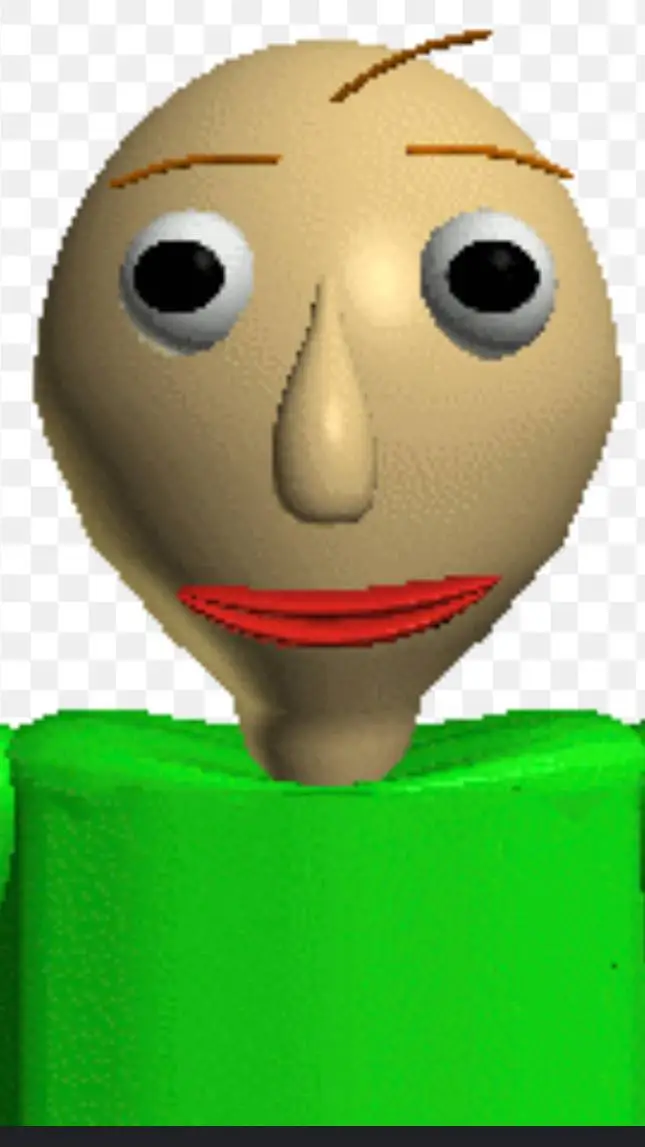 ai character: baldi background