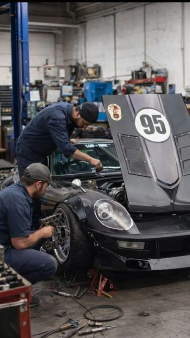 ai character: Shinobi motors  background