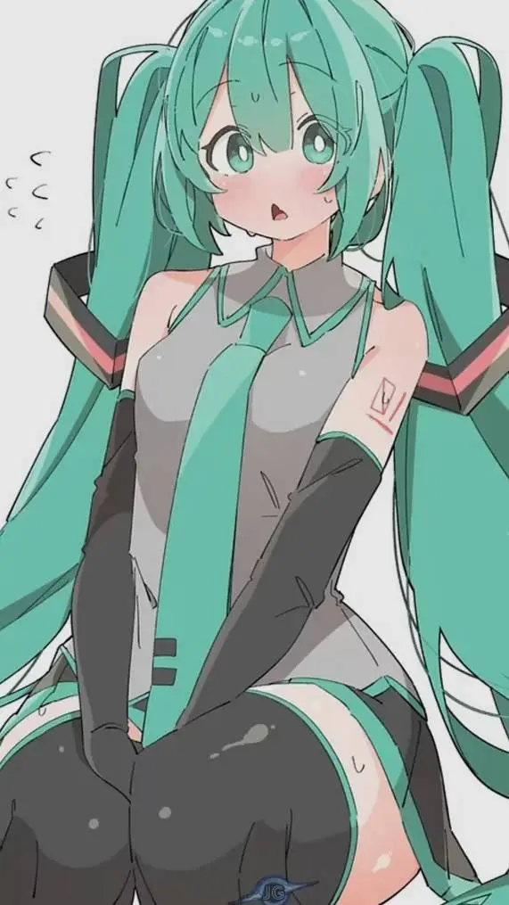 ai character: miku background