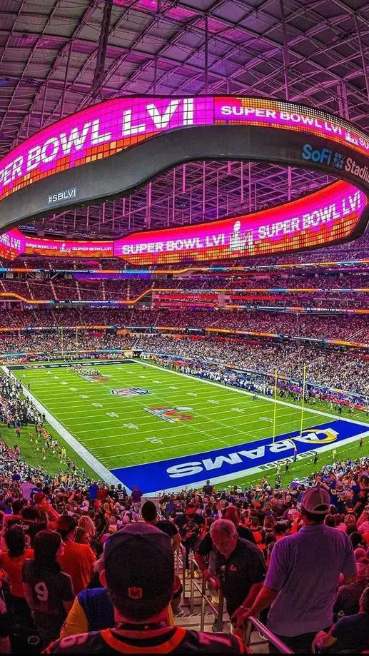 ai character: Atlanta estadium background