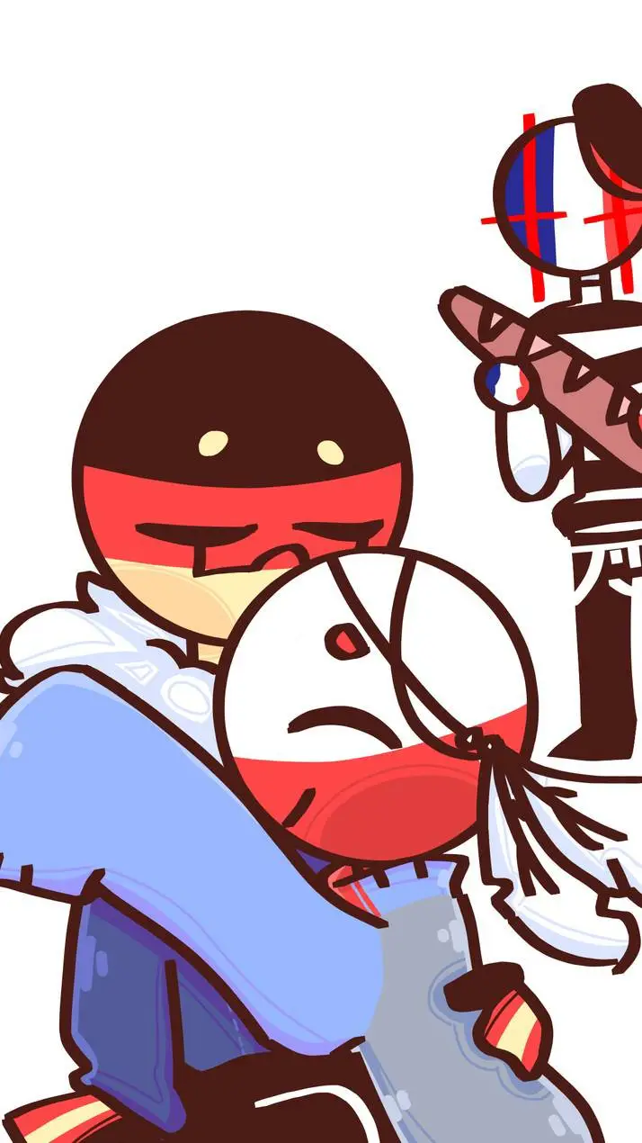 ai character:  🇩🇪 x 🇵🇱 background