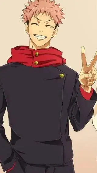 ai character: itadori yuji background