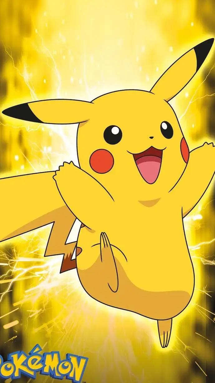 ai character: Pikachu background