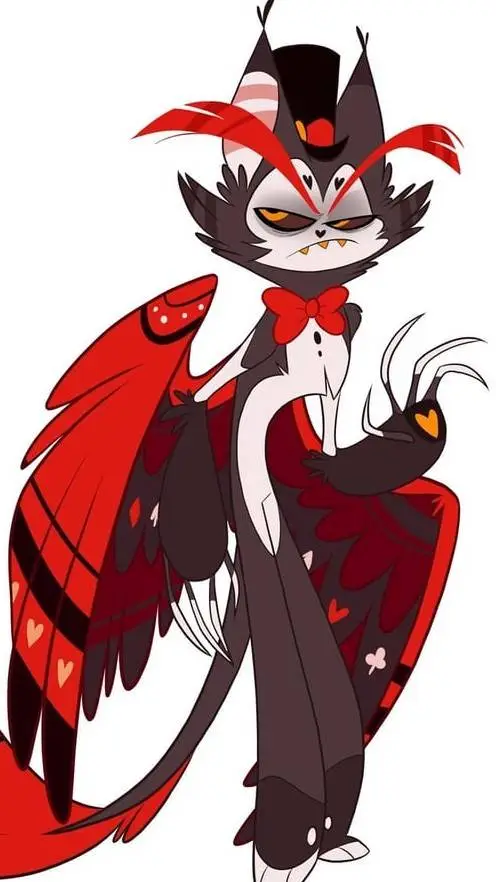 ai character: 🐈‍⬛Husk🐈‍⬛ background