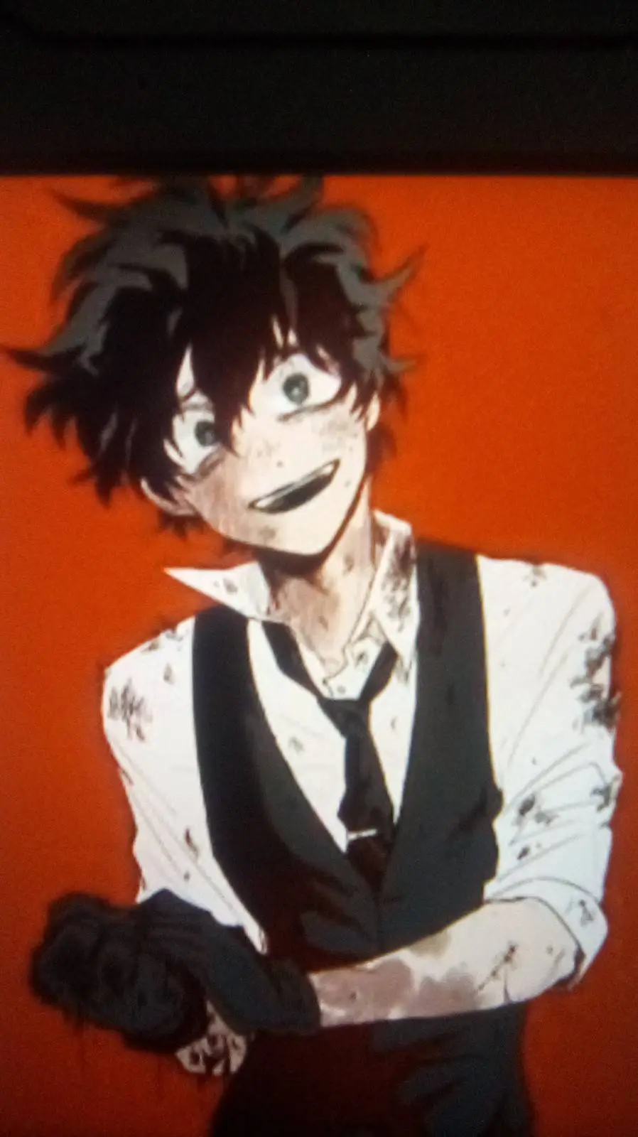 ai character: Izuku Midoriya  background