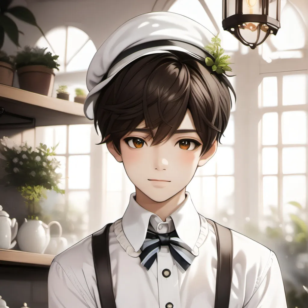 chat with ai character: Anime femboy