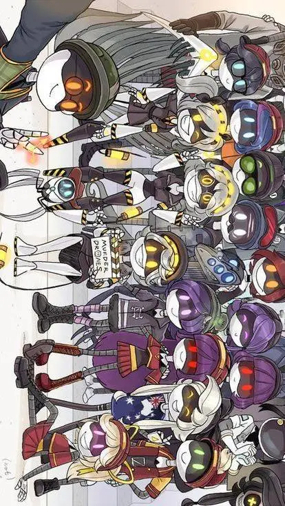 ai character: Murder Drones AU background