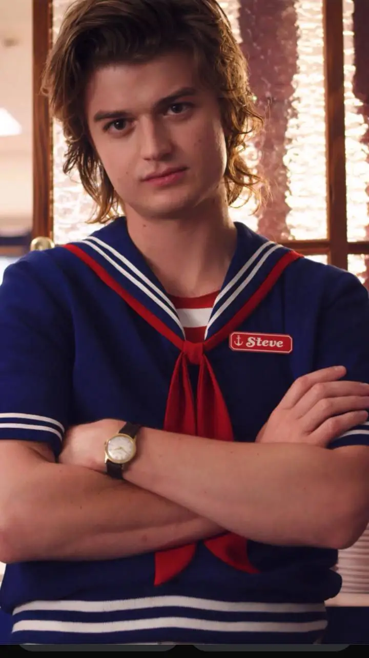 ai character: Steve Harrington  background