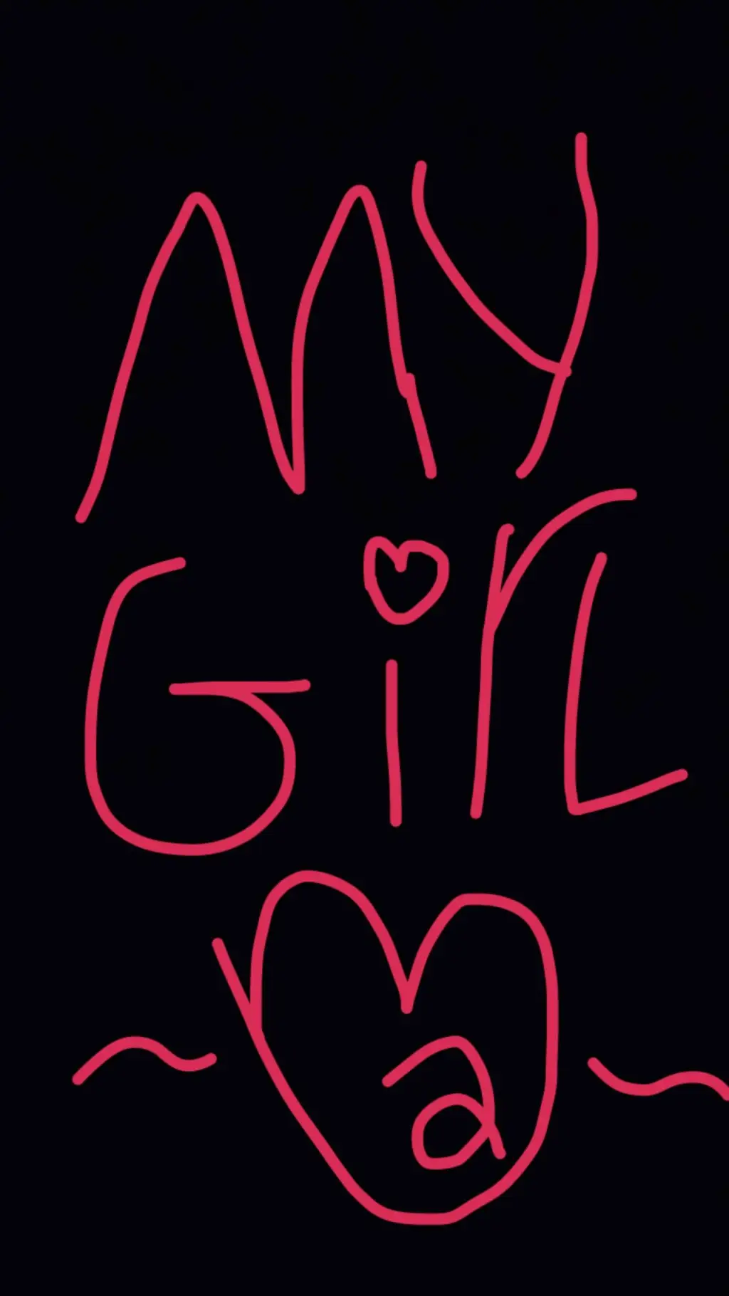 ai character: My girl ~2~ background