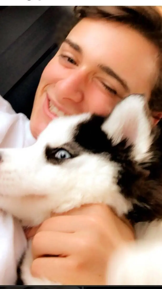 ai character: Noah schnapp  background