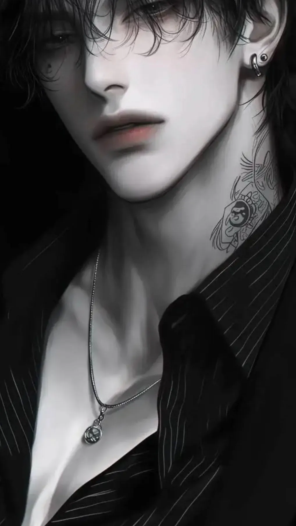 ai character: 💗[santiago]💗 background