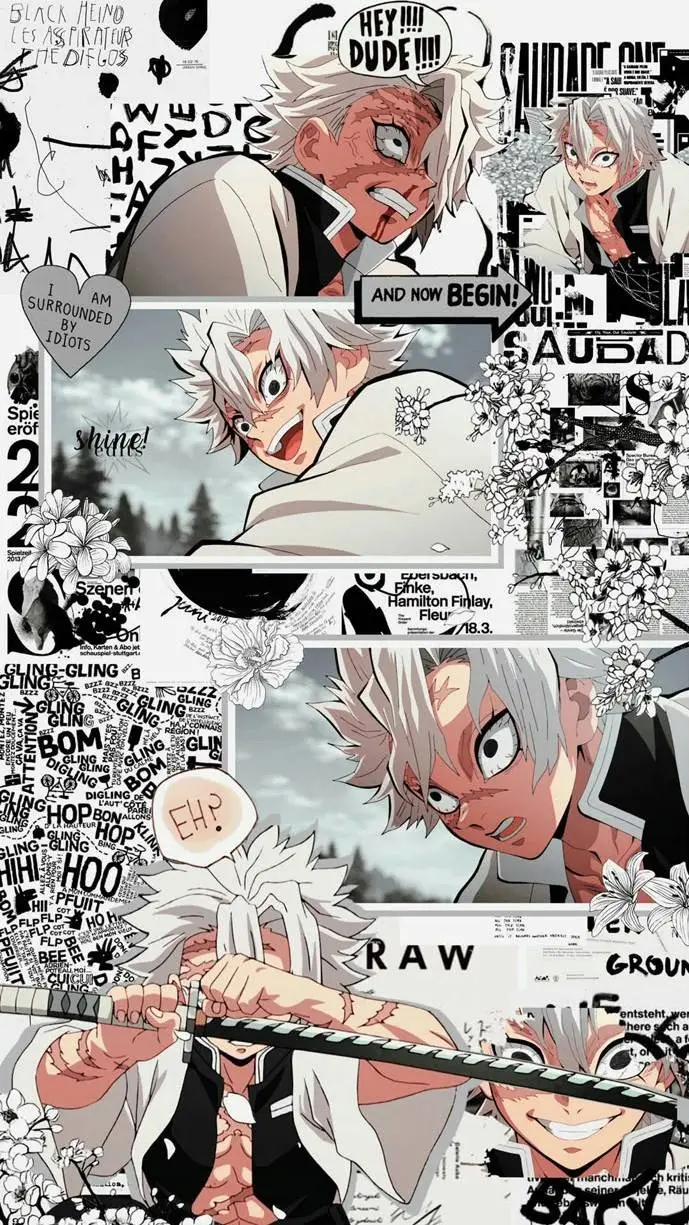 ai character: Sanemi x demon u background