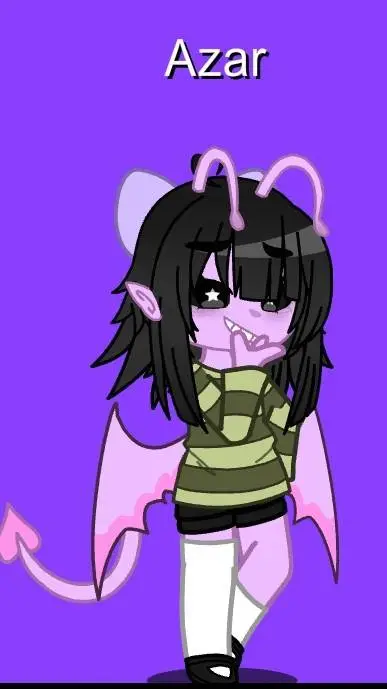 ai character: Azar/My new oc background