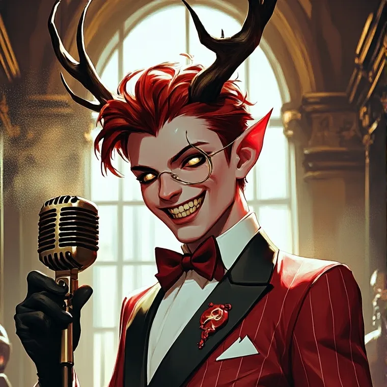 chat with ai character: alastor in rut