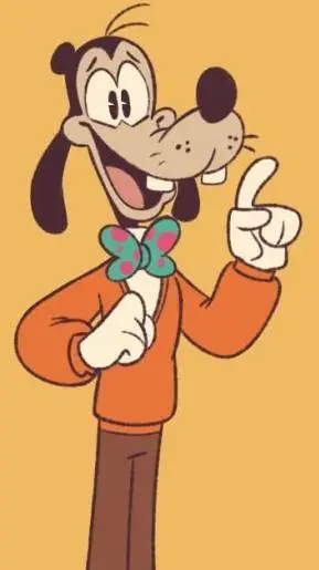 ai character: Goofy *2017* background