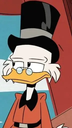ai character: Scrooge McDuck *DT background