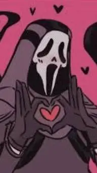 ai character: Ghostface background