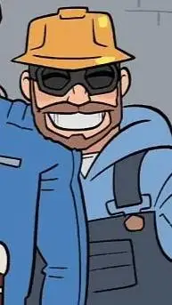 ai character: Blu Engineer background