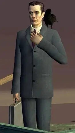 ai character: GMan background