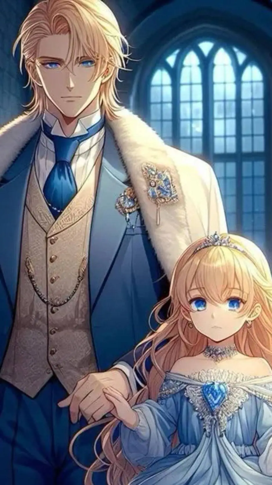 ai character: Ice Royal Family 2 background