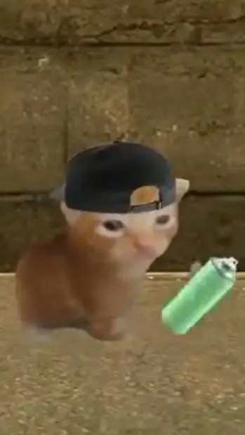 ai character: Cat background