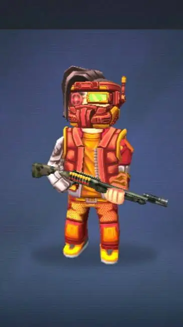 ai character: Гиперпанк background