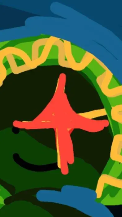 ai character: Green bean lord background